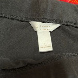 LC Lauren Conrad leggings, size L, color black